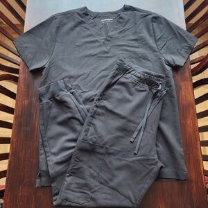 Mandala Scrub Set S/M Men's Black